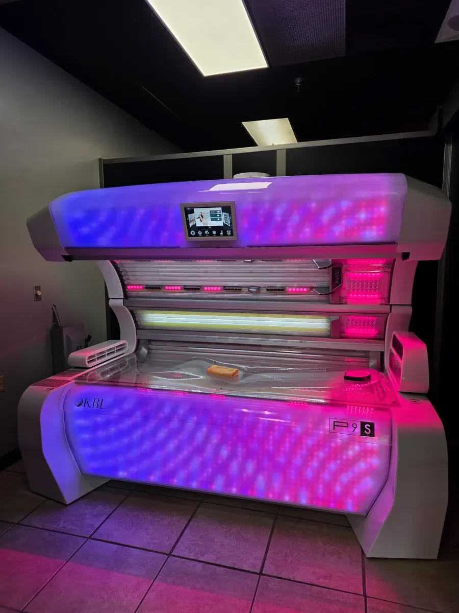 KBL P9S LED tanning bed at Sunsational Tan McMurray