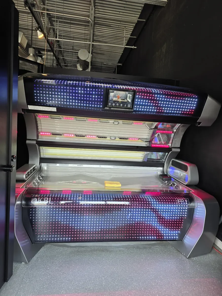 KBL P9 high-pressure LED tanning bed at Sunsational Tan Robinson