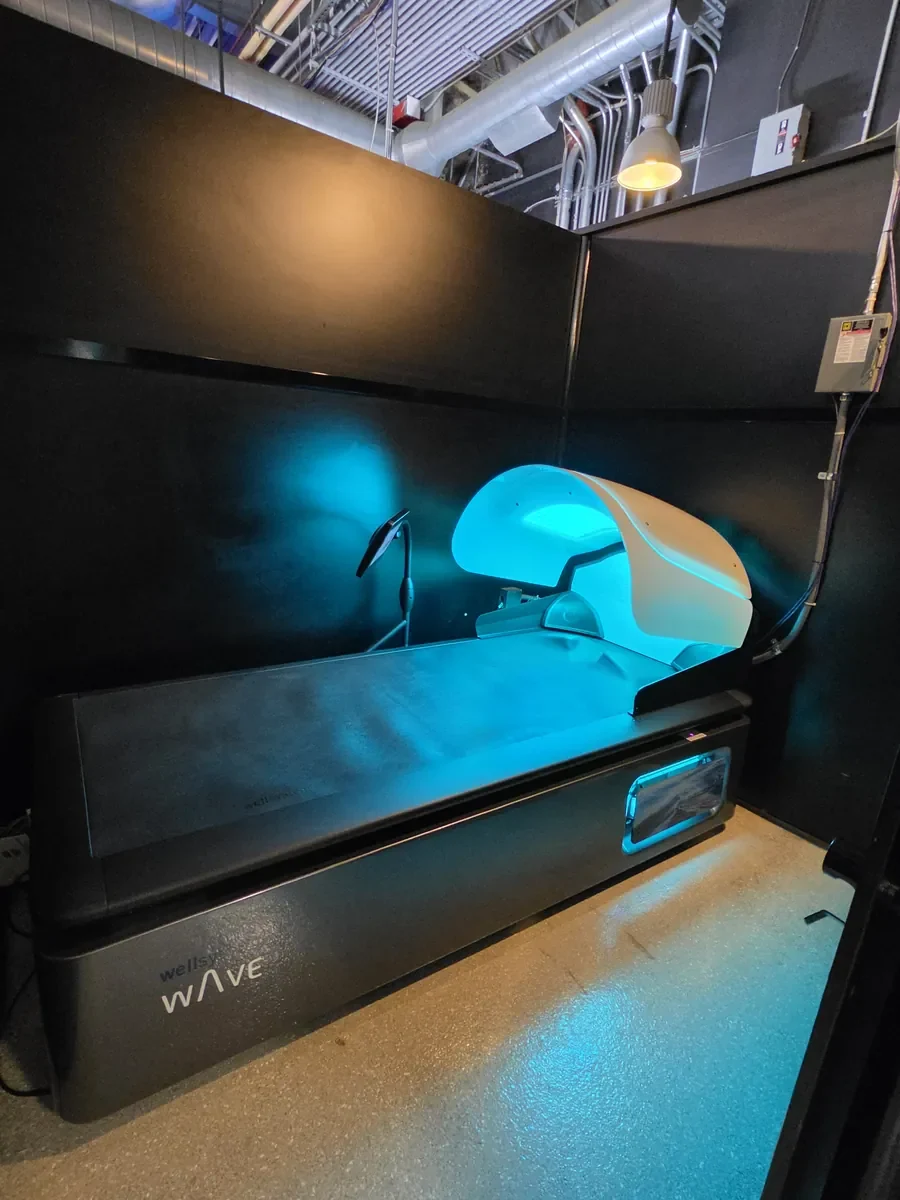 Wellsystem Wave bed at Sunsational Tan Robinson