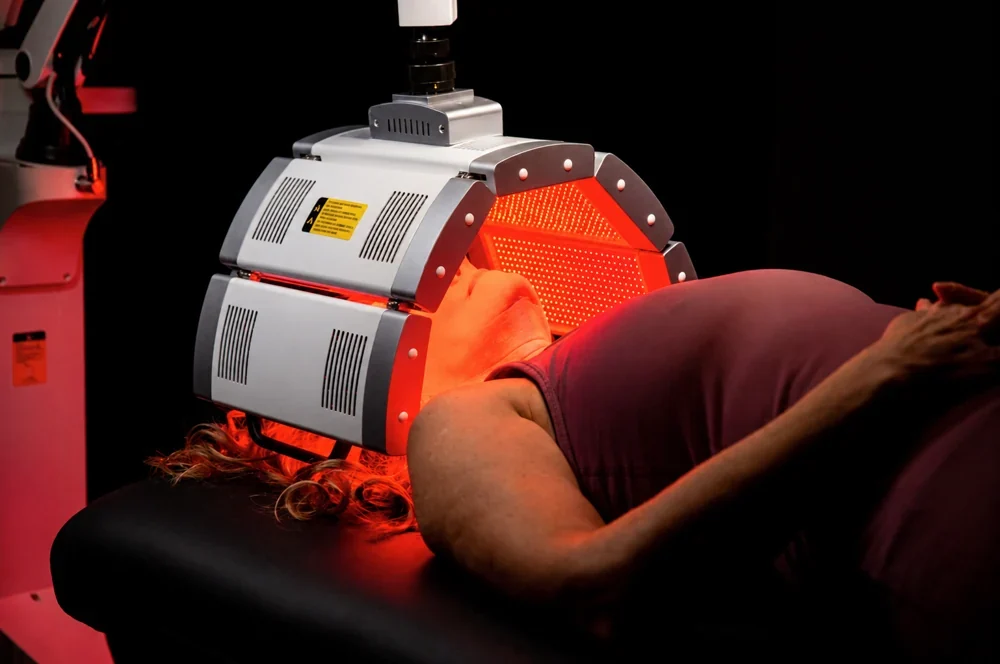 POLY targeted red light therapy device at Sunsational Tan